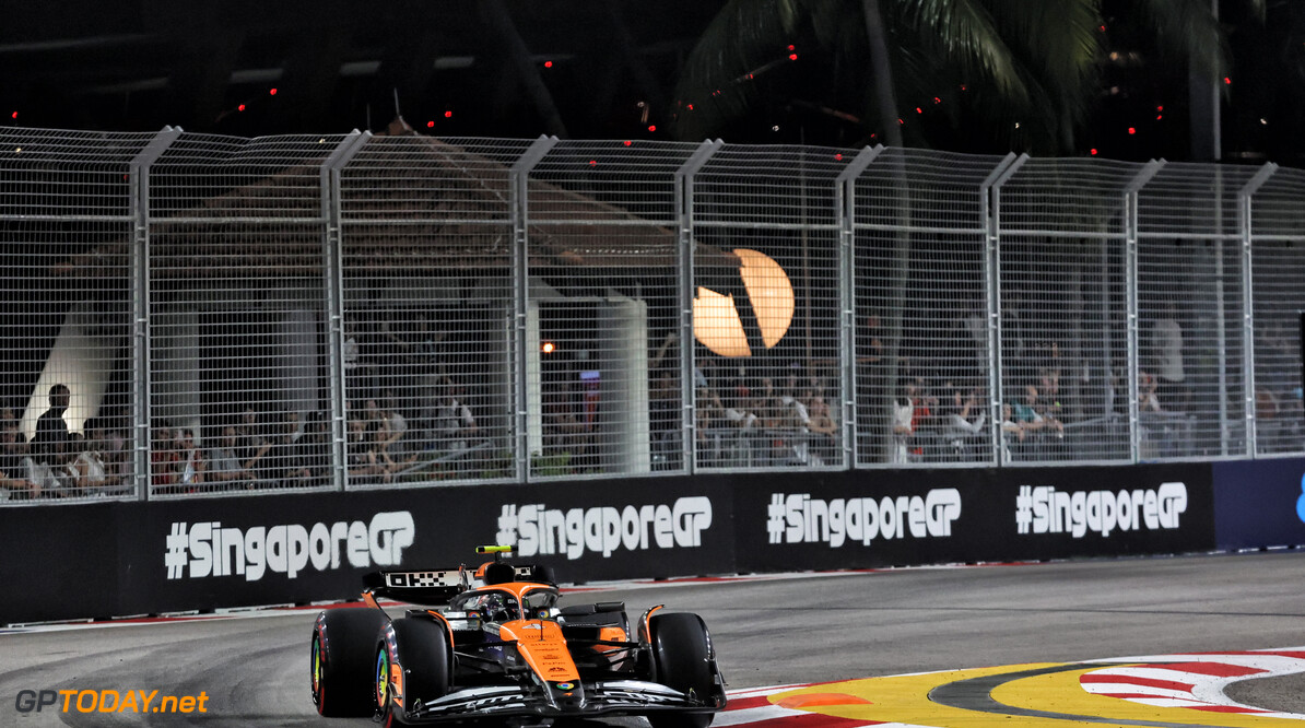 <b> Uitslag Grand Prix van Singapore: </b> Norris klasse apart, Verstappen beperkt schade met tweede plek