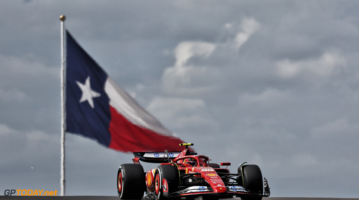 Formula One World Championship
Carlos Sainz Jr (ESP) Ferrari SF-24.

18.10.2024. Formula 1 World Championship, Rd 19, United States Grand Prix, Austin, Texas, USA, Sprint Qualifying Day

- www.xpbimages.com, EMail: requests@xpbimages.com (C) Copyright: Moy / XPB Images
Motor Racing - Formula One World Championship - United States Grand Prix - Sprint Qualifying Day - Austin, USA
XPB Images
Austin
USA

Formel1 Formel F1 Formula 1 Formula1 GP Grand Prix one Circuit of The Americas COTA Texas USA United States of America Friday October 18 10 2024 Action Track Jnr Junior Jnr. Jr.