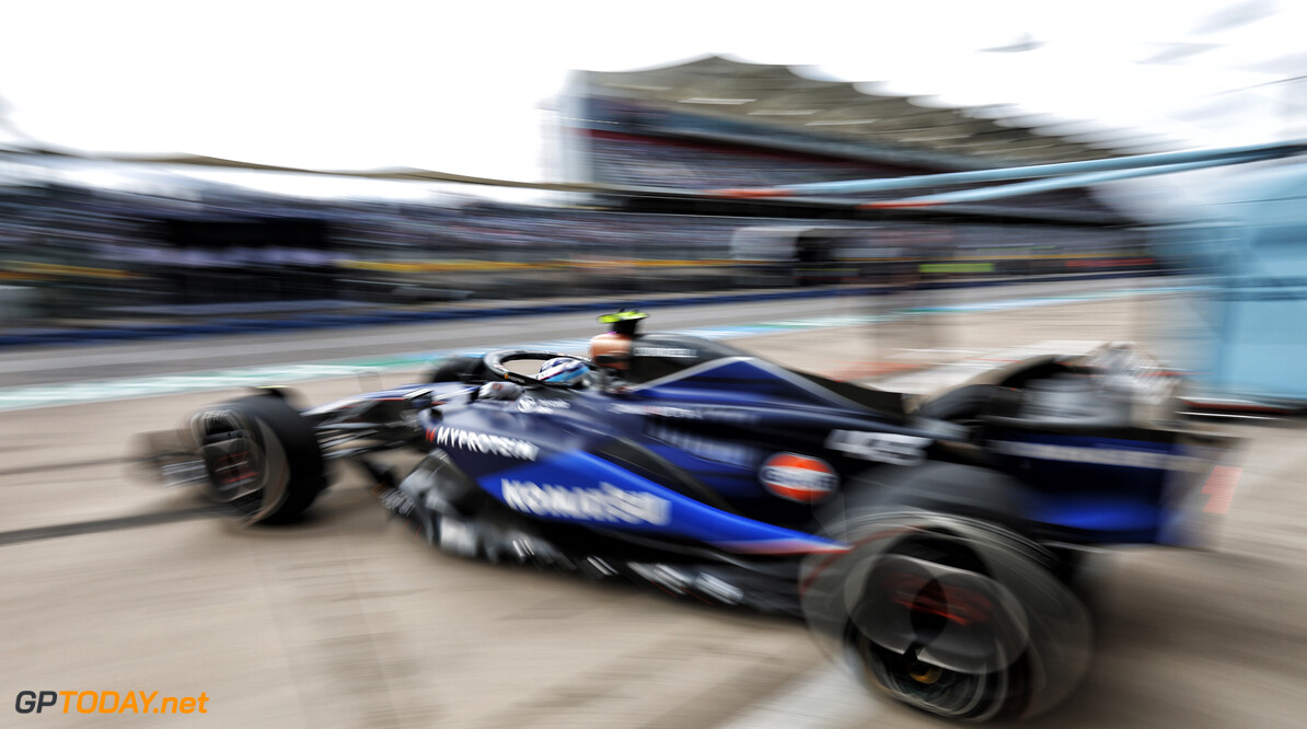 Formula One World Championship
Franco Colapinto (ARG) Williams Racing FW46 leaves the pits.

18.10.2024. Formula 1 World Championship, Rd 19, United States Grand Prix, Austin, Texas, USA, Sprint Qualifying Day

- www.xpbimages.com, EMail: requests@xpbimages.com (C) Copyright: Bearne / XPB Images
Motor Racing - Formula One World Championship - United States Grand Prix - Sprint Qualifying Day - Austin, USA
XPB Images
Austin
USA

Formel1 Formel F1 Formula 1 Formula1 GP Grand Prix one Circuit of The Americas COTA Texas USA United States of America Friday October 18 10 2024 Action Track