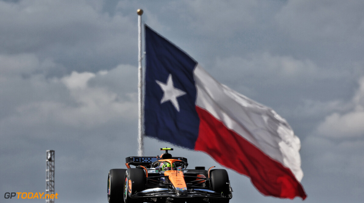 Formula One World Championship
Lando Norris (GBR) McLaren MCL38.

18.10.2024. Formula 1 World Championship, Rd 19, United States Grand Prix, Austin, Texas, USA, Sprint Qualifying Day

- www.xpbimages.com, EMail: requests@xpbimages.com (C) Copyright: Moy / XPB Images
Motor Racing - Formula One World Championship - United States Grand Prix - Sprint Qualifying Day - Austin, USA
XPB Images
Austin
USA

Formel1 Formel F1 Formula 1 Formula1 GP Grand Prix one Circuit of The Americas COTA Texas USA United States of America Friday October 18 10 2024 Action Track