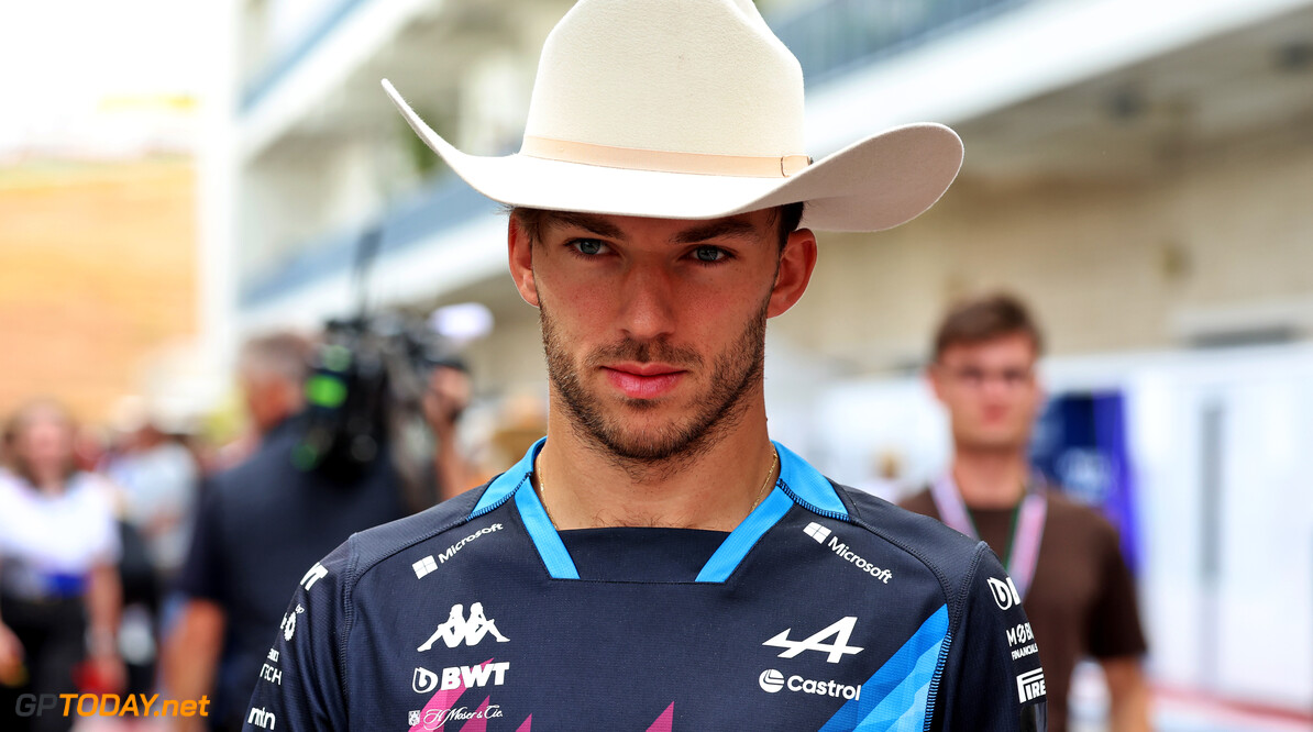 Formula One World Championship
Pierre Gasly (FRA) Alpine F1 Team.

17.10.2024. Formula 1 World Championship, Rd 19, United States Grand Prix, Austin, Texas, USA, Preparation Day.

 - www.xpbimages.com, EMail: requests@xpbimages.com (C) Copyright: Rew / XPB Images
Motor Racing - Formula One World Championship - United States Grand Prix - Preparation Day - Austin, USA
XPB Images
Austin
USA

Formel1 Formel F1 Formula 1 Formula1 GP Grand Prix one Circuit of The Americas Thursday COTA Texas USA United States of America October 17 10 2024