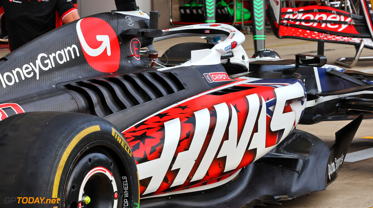 Formula One World Championship
Haas VF-24.

17.10.2024. Formula 1 World Championship, Rd 19, United States Grand Prix, Austin, Texas, USA, Preparation Day.

- www.xpbimages.com, EMail: requests@xpbimages.com (C) Copyright: Batchelor / XPB Images
Motor Racing - Formula One World Championship - United States Grand Prix - Preparation Day - Austin, USA
XPB Images
Austin
USA

Formel1 Formel F1 Formula 1 Formula1 GP Grand Prix one Circuit of The Americas Thursday COTA Texas USA United States of America October 17 10 2024