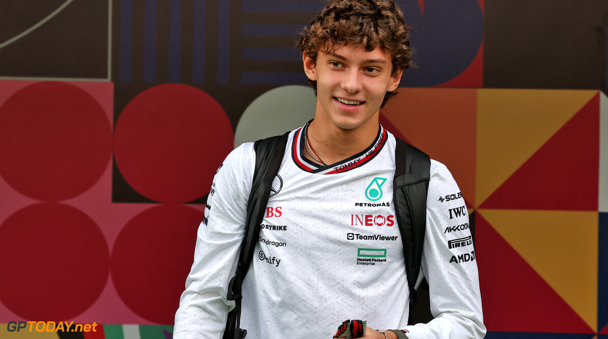 Formula One World Championship
Andrea Kimi Antonelli (ITA) Mercedes AMG F1 Junior Driver.

24.10.2024. Formula 1 World Championship, Rd 20, Mexican Grand Prix, Mexico City, Mexico, Preparation Day.

- www.xpbimages.com, EMail: requests@xpbimages.com (C) Copyright: Moy / XPB Images
Motor Racing - Formula One World Championship - Mexican Grand Prix - Preparation Day - Mexico City, Mexico
XPB Images
Mexico City
Mexico

Formel1 Formel F1 Formula 1 Formula1 GP Grand Prix Thursday October Mexico Mexico City Mexican Autodromo Hermanos 24 10 2024