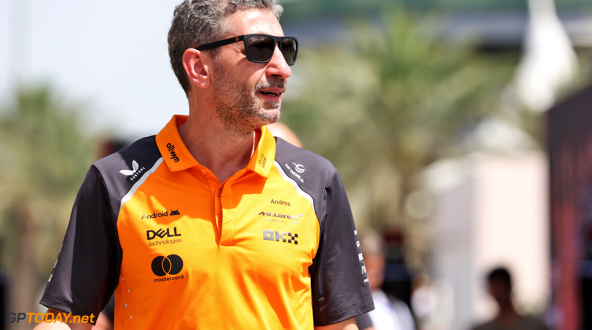 Formula One World Championship
Andrea Stella (ITA) McLaren Team Principal.

10.04.2025. Formula 1 World Championship, Rd 4, Bahrain Grand Prix, Sakhir, Bahrain, Preparation Day.

- www.xpbimages.com, EMail: requests@xpbimages.com (C) Copyright: Bearne / XPB Images
Motor Racing - Formula One World Championship - Bahrain Grand Prix - Preparation Day - Sakhir, Bahrain
xpbimages.com
Sakhir
Bahrain

Formel1 Formel F1 Formula 1 Formula1 GP Grand Prix one Thursday Bahrain International Circuit BIC Manama Bahrain Sakhir April 10 04 4 2025 Portrait