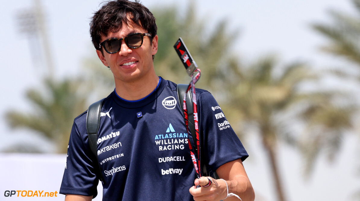Formula One World Championship
Alexander Albon (THA) Atlassian Williams Racing.

10.04.2025. Formula 1 World Championship, Rd 4, Bahrain Grand Prix, Sakhir, Bahrain, Preparation Day.

- www.xpbimages.com, EMail: requests@xpbimages.com (C) Copyright: Bearne / XPB Images
Motor Racing - Formula One World Championship - Bahrain Grand Prix - Preparation Day - Sakhir, Bahrain
xpbimages.com
Sakhir
Bahrain

Formel1 Formel F1 Formula 1 Formula1 GP Grand Prix one Thursday Bahrain International Circuit BIC Manama Bahrain Sakhir April 10 04 4 2025 Portrait Alex Albon