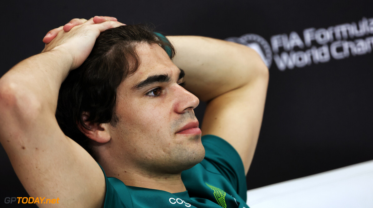 Formula One World Championship
Lance Stroll (CDN) Aston Martin F1 Team in the FIA Press Conference.

10.04.2025. Formula 1 World Championship, Rd 4, Bahrain Grand Prix, Sakhir, Bahrain, Preparation Day.

- www.xpbimages.com, EMail: requests@xpbimages.com (C) Copyright: Bearne / XPB Images
Motor Racing - Formula One World Championship - Bahrain Grand Prix - Preparation Day - Sakhir, Bahrain
xpbimages.com
Sakhir
Bahrain

Formel1 Formel F1 Formula 1 Formula1 GP Grand Prix one Thursday Bahrain International Circuit BIC Manama Bahrain Sakhir April 10 04 4 2025 Press Conference Portrait