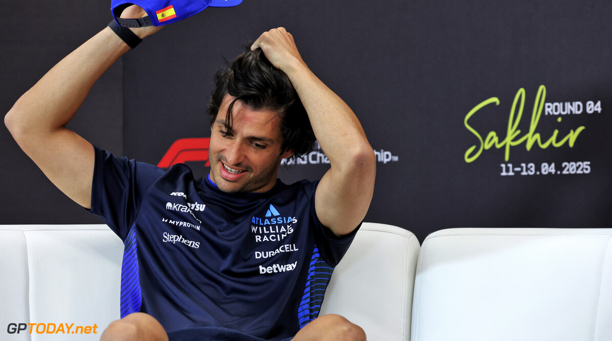 Formula One World Championship
Carlos Sainz (ESP) Atlassian Williams Racing in the FIA Press Conference.

10.04.2025. Formula 1 World Championship, Rd 4, Bahrain Grand Prix, Sakhir, Bahrain, Preparation Day.

- www.xpbimages.com, EMail: requests@xpbimages.com (C) Copyright: Bearne / XPB Images
Motor Racing - Formula One World Championship - Bahrain Grand Prix - Preparation Day - Sakhir, Bahrain
xpbimages.com
Sakhir
Bahrain

Formel1 Formel F1 Formula 1 Formula1 GP Grand Prix one Thursday Bahrain International Circuit BIC Manama Bahrain Sakhir April 10 04 4 2025 Press Conference Jnr Junior Jnr. Jr. Portrait Jr
