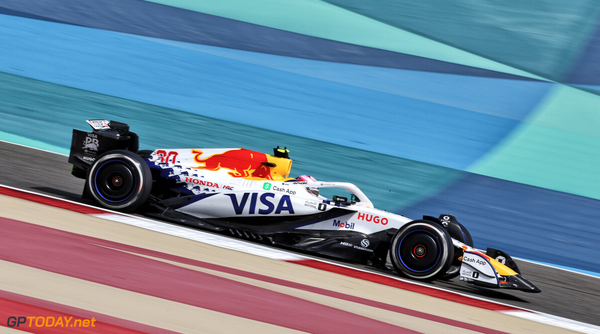Formula One World Championship
Liam Lawson (NZL) Racing Bulls VCARB 02.

11.04.2025. Formula 1 World Championship, Rd 4, Bahrain Grand Prix, Sakhir, Bahrain, Practice Day

- www.xpbimages.com, EMail: requests@xpbimages.com (C) Copyright: Moy / XPB Images
Motor Racing - Formula One World Championship - Bahrain Grand Prix - Practice Day - Sakhir, Bahrain
xpbimages.com
Sakhir
Bahrain

Formel1 Formel F1 Formula 1 Formula1 GP Grand Prix one Bahrain International Circuit BIC Manama Bahrain Sakhir Friday April 11 04 4 2025 Action Track Visa Cash App Racing Bulls