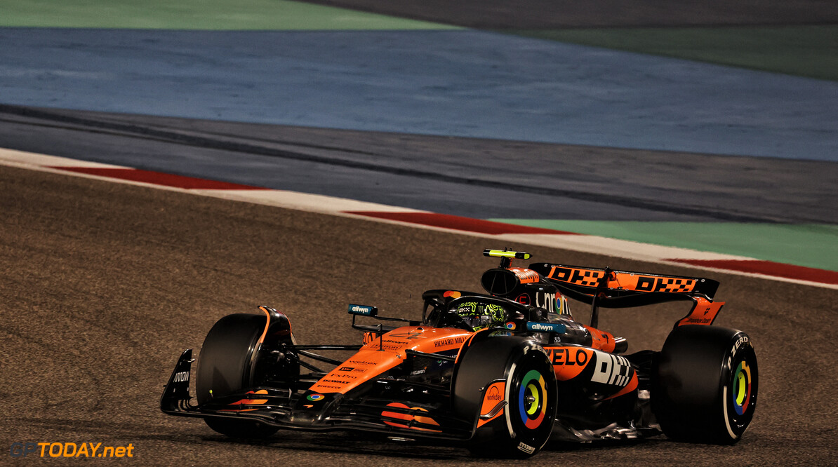 Formula One World Championship
Lando Norris (GBR) McLaren MCL39.

11.04.2025. Formula 1 World Championship, Rd 4, Bahrain Grand Prix, Sakhir, Bahrain, Practice Day

- www.xpbimages.com, EMail: requests@xpbimages.com (C) Copyright: Moy / XPB Images
Motor Racing - Formula One World Championship - Bahrain Grand Prix - Practice Day - Sakhir, Bahrain
xpbimages.com
Sakhir
Bahrain

Formel1 Formel F1 Formula 1 Formula1 GP Grand Prix one Bahrain International Circuit BIC Manama Bahrain Sakhir Friday April 11 04 4 2025 Action Track