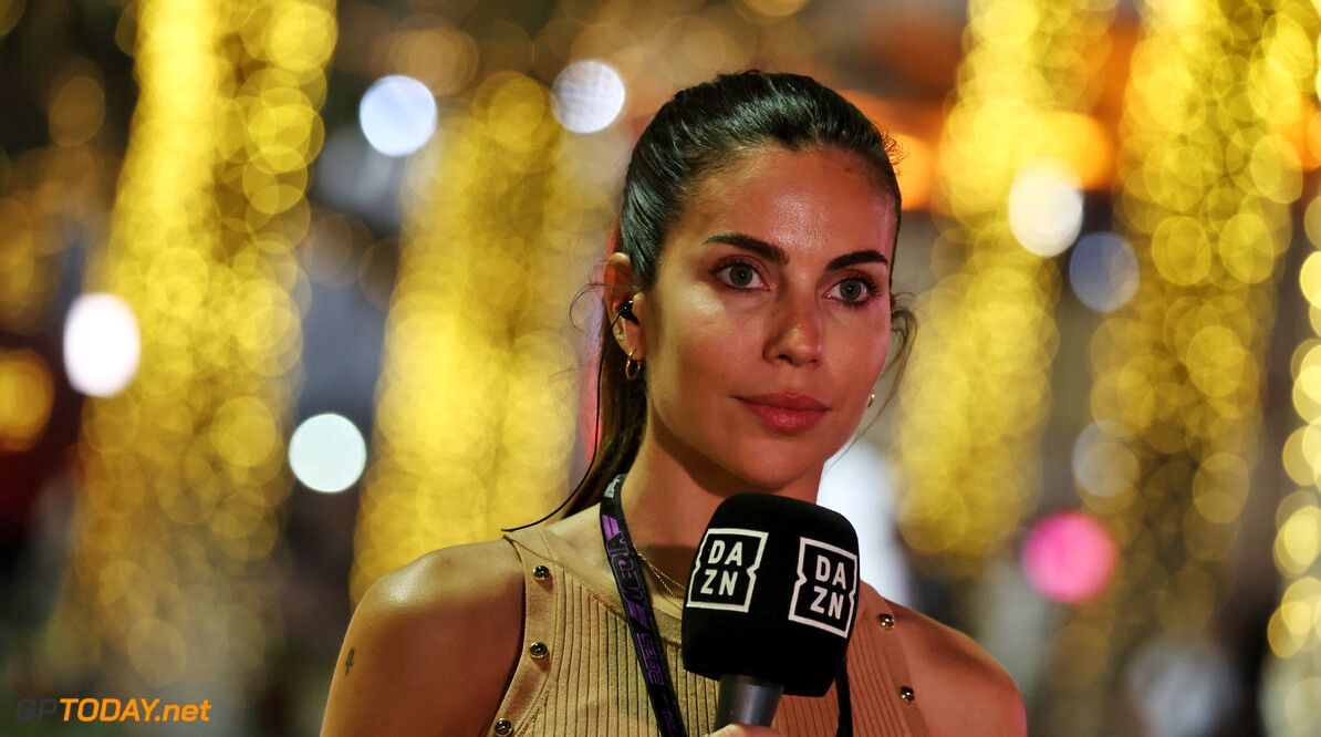 Formula One World Championship
Melissa Jimenez Dionisio (ESP) DAZN F1 Presenter.

11.04.2025. Formula 1 World Championship, Rd 4, Bahrain Grand Prix, Sakhir, Bahrain, Practice Day

- www.xpbimages.com, EMail: requests@xpbimages.com (C) Copyright: Moy / XPB Images
Motor Racing - Formula One World Championship - Bahrain Grand Prix - Practice Day - Sakhir, Bahrain
xpbimages.com
Sakhir
Bahrain

Formel1 Formel F1 Formula 1 Formula1 GP Grand Prix one Bahrain International Circuit BIC Manama Bahrain Sakhir Friday April 11 04 4 2025 Portrait