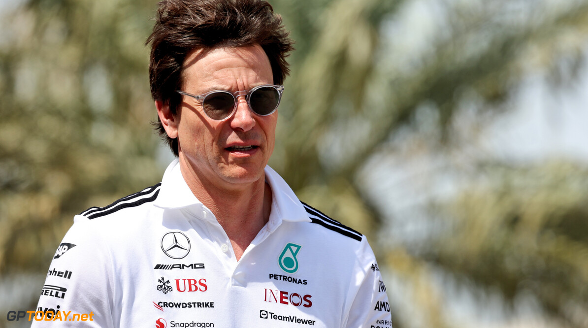 Formula One World Championship
Toto Wolff (GER) Mercedes AMG F1 Shareholder and Executive Director.

12.04.2025. Formula 1 World Championship, Rd 4, Bahrain Grand Prix, Sakhir, Bahrain, Qualifying Day.

- www.xpbimages.com, EMail: requests@xpbimages.com (C) Copyright: Bearne / XPB Images
Motor Racing - Formula One World Championship - Bahrain Grand Prix - Qualifying Day - Sakhir, Bahrain
xpbimages.com
Sakhir
Bahrain

Formel1 Formel F1 Formula 1 Formula1 GP Grand Prix one Bahrain International Circuit BIC Manama Bahrain Sakhir Saturday April 12 04 4 2025 Portrait