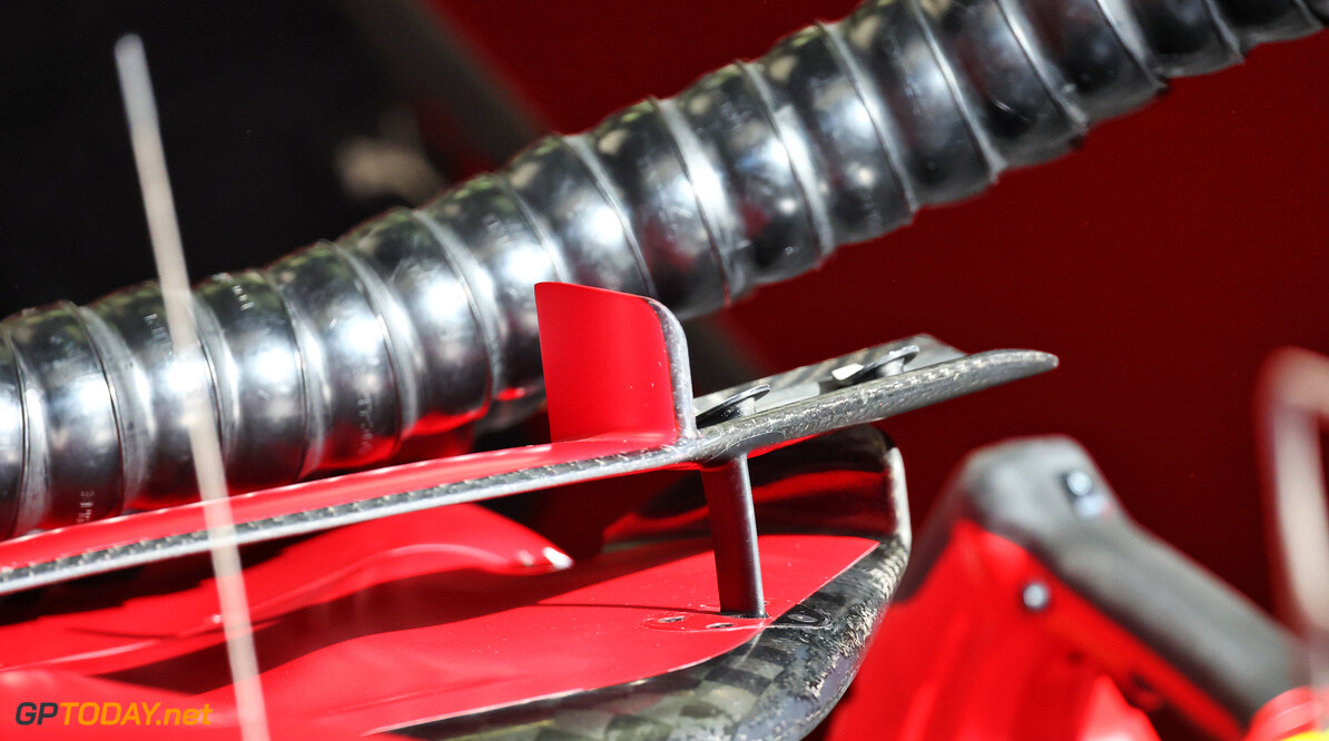 Formula One World Championship
Broken wing mirror mount on the Ferrari SF-25 of Charles Leclerc (MON) Ferrari.

12.04.2025. Formula 1 World Championship, Rd 4, Bahrain Grand Prix, Sakhir, Bahrain, Qualifying Day.

- www.xpbimages.com, EMail: requests@xpbimages.com (C) Copyright: Batchelor / XPB Images
Motor Racing - Formula One World Championship - Bahrain Grand Prix - Qualifying Day - Sakhir, Bahrain
xpbimages.com
Sakhir
Bahrain

Formel1 Formel F1 Formula 1 Formula1 GP Grand Prix one Bahrain International Circuit BIC Manama Bahrain Sakhir Saturday April 12 04 4 2025 Practice Portrait