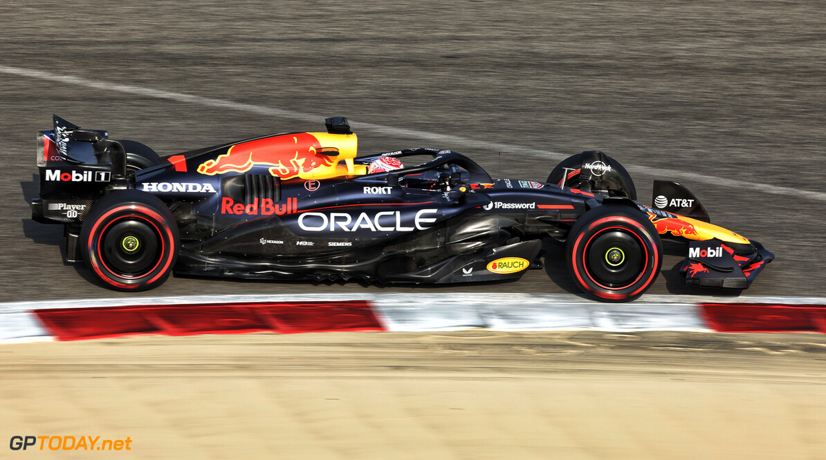 Formula One World Championship
Max Verstappen (NLD) Red Bull Racing RB21.

12.04.2025. Formula 1 World Championship, Rd 4, Bahrain Grand Prix, Sakhir, Bahrain, Qualifying Day.

- www.xpbimages.com, EMail: requests@xpbimages.com (C) Copyright: Bearne / XPB Images
Motor Racing - Formula One World Championship - Bahrain Grand Prix - Qualifying Day - Sakhir, Bahrain
xpbimages.com
Sakhir
Bahrain

Formel1 Formel F1 Formula 1 Formula1 GP Grand Prix one Bahrain International Circuit BIC Manama Bahrain Sakhir Saturday April 12 04 4 2025 Practice Action Track