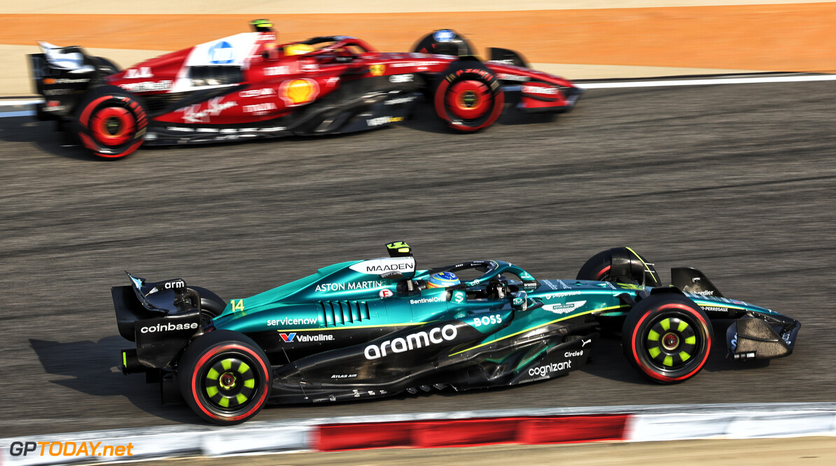 Formula One World Championship
Fernando Alonso (ESP) Aston Martin F1 Team AMR25.

12.04.2025. Formula 1 World Championship, Rd 4, Bahrain Grand Prix, Sakhir, Bahrain, Qualifying Day.

- www.xpbimages.com, EMail: requests@xpbimages.com (C) Copyright: Bearne / XPB Images
Motor Racing - Formula One World Championship - Bahrain Grand Prix - Qualifying Day - Sakhir, Bahrain
xpbimages.com
Sakhir
Bahrain

Formel1 Formel F1 Formula 1 Formula1 GP Grand Prix one Bahrain International Circuit BIC Manama Bahrain Sakhir Saturday April 12 04 4 2025 Practice Action Track