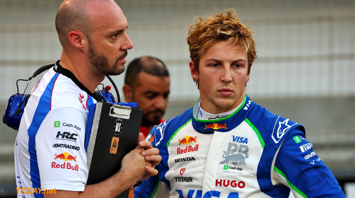 Formula One World Championship
Liam Lawson (NZL) Racing Bulls on the grid.

13.04.2025. Formula 1 World Championship, Rd 4, Bahrain Grand Prix, Sakhir, Bahrain, Race Day.

- www.xpbimages.com, EMail: requests@xpbimages.com (C) Copyright: Batchelor / XPB Images
Motor Racing - Formula One World Championship - Bahrain Grand Prix - Race Day - Sakhir, Bahrain
xpbimages.com
Sakhir
Bahrain

Formel1 Formel F1 Formula 1 Formula1 GP Grand Prix one Bahrain International Circuit BIC Manama Bahrain Sakhir Sunday April 13 04 4 2025 Grid Portrait Visa Cash App Racing Bulls