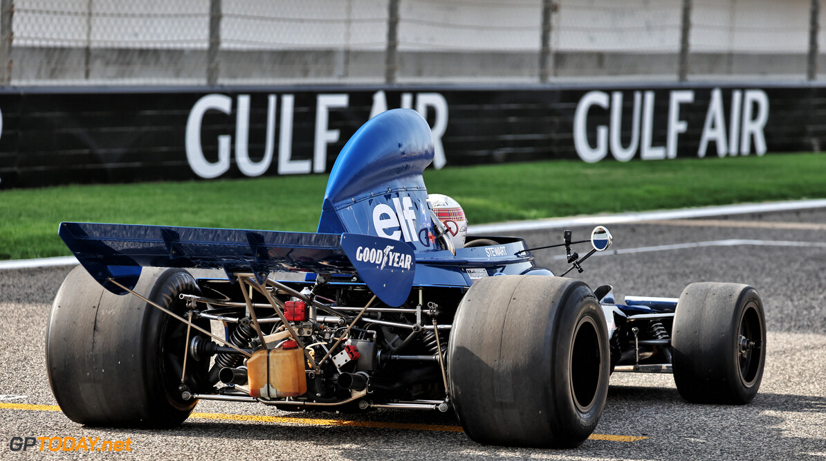 Formula One World Championship
Jackie Stewart (GBR) drives his 1973 Tyrrell 006.

13.04.2025. Formula 1 World Championship, Rd 4, Bahrain Grand Prix, Sakhir, Bahrain, Race Day.

- www.xpbimages.com, EMail: requests@xpbimages.com (C) Copyright: Moy / XPB Images
Motor Racing - Formula One World Championship - Bahrain Grand Prix - Race Day - Sakhir, Bahrain
xpbimages.com
Sakhir
Bahrain

Formel1 Formel F1 Formula 1 Formula1 GP Grand Prix one Bahrain International Circuit BIC Manama Bahrain Sakhir Sunday April 13 04 4 2025 Action Track