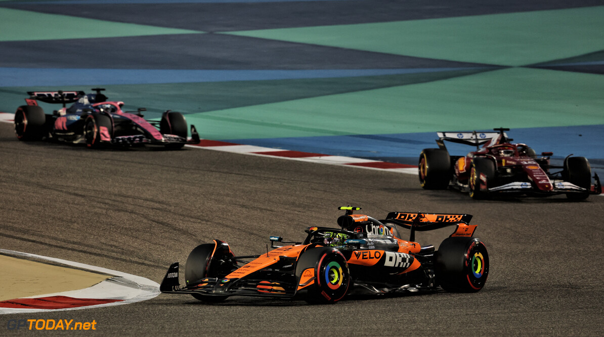 Formula One World Championship
Lando Norris (GBR) McLaren MCL39.

13.04.2025. Formula 1 World Championship, Rd 4, Bahrain Grand Prix, Sakhir, Bahrain, Race Day.

- www.xpbimages.com, EMail: requests@xpbimages.com (C) Copyright: Charniaux / XPB Images
Motor Racing - Formula One World Championship - Bahrain Grand Prix - Race Day - Sakhir, Bahrain
xpbimages.com
Sakhir
Bahrain

Formel1 Formel F1 Formula 1 Formula1 GP Grand Prix one Bahrain International Circuit BIC Manama Bahrain Sakhir Sunday April 13 04 4 2025 Race Action Track