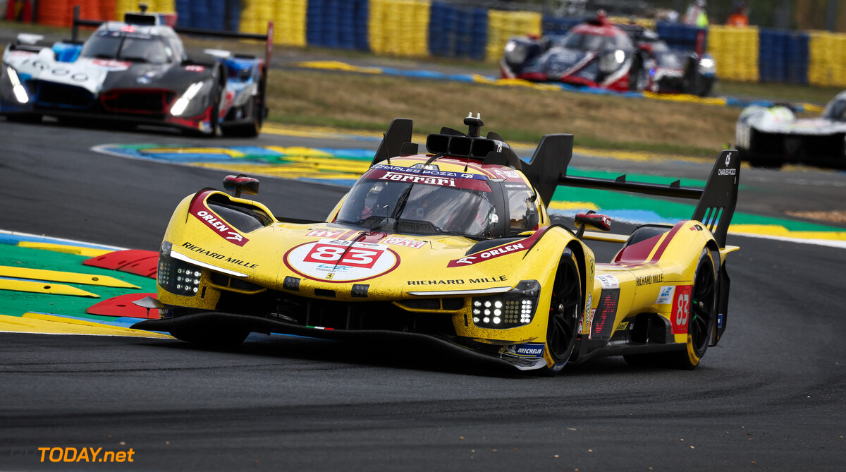 <b> 24 uur van Le Mans: </b> Kubica schrijft geschiedenis met waanzinnige zege voor Ferrari