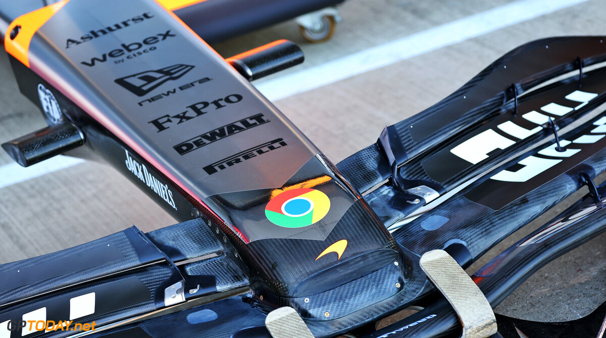 Formula One World Championship
McLaren MCL39 nosecone.

03.07.2025. Formula 1 World Championship, Rd 12, British Grand Prix, Silverstone, England, Preparation Day.

- www.xpbimages.com, EMail: requests@xpbimages.com (C) Copyright: Batchelor / XPB Images
Motor Racing - Formula One World Championship - British Grand Prix - Preparation Day - Silverstone, England
XPB Images
Silverstone
England

July Formel1 Formel F1 Formula 1 Formula1 GP Grand Prix one Thursday Circuit Silverstone England Britain British United Kingdom UK 03 3 07 7 2025 Technical Detail