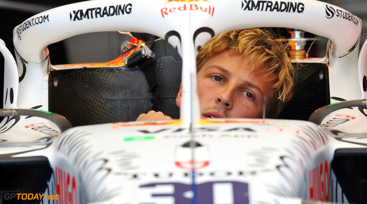 Formula One World Championship
Liam Lawson (NZL) Racing Bulls VCARB 02.

03.07.2025. Formula 1 World Championship, Rd 12, British Grand Prix, Silverstone, England, Preparation Day.

 - www.xpbimages.com, EMail: requests@xpbimages.com (C) Copyright: Rew / XPB Images
Motor Racing - Formula One World Championship - British Grand Prix - Preparation Day - Silverstone, England
XPB Images
Silverstone
England

July Formel1 Formel F1 Formula 1 Formula1 GP Grand Prix one Thursday Circuit Silverstone England Britain British United Kingdom UK 03 3 07 7 2025 Portrait Visa Cash App Racing Bulls