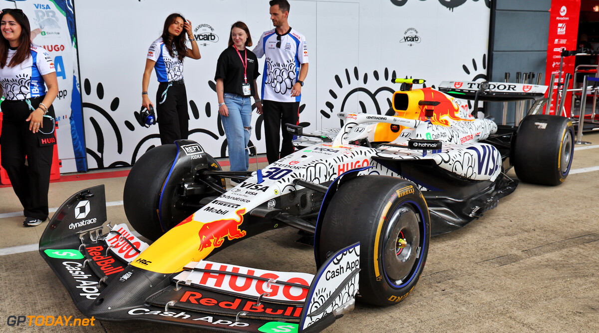 Formula One World Championship
Racing Bulls VCARB 02 - livery.

03.07.2025. Formula 1 World Championship, Rd 12, British Grand Prix, Silverstone, England, Preparation Day.

- www.xpbimages.com, EMail: requests@xpbimages.com (C) Copyright: Batchelor / XPB Images
Motor Racing - Formula One World Championship - British Grand Prix - Preparation Day - Silverstone, England
XPB Images
Silverstone
England

July Formel1 Formel F1 Formula 1 Formula1 GP Grand Prix one Thursday Circuit Silverstone England Britain British United Kingdom UK 03 3 07 7 2025 Visa Cash App Racing Bulls