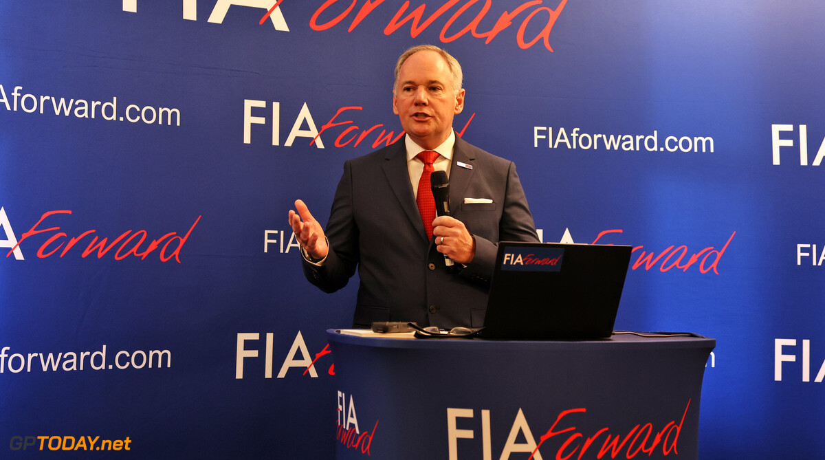 Formula One World Championship
Tim Mayer (USA) FIA Forward announces his running for FIA Presidency at a Media Briefing at Whittlebury Hall.

04.07.2025. Formula 1 World Championship, Rd 12, British Grand Prix, Silverstone, England, Practice Day.

- www.xpbimages.com, EMail: requests@xpbimages.com (C) Copyright: Moy / XPB Images
Motor Racing - Formula One World Championship - British Grand Prix - Practice Day - Silverstone, England
XPB Images
Silverstone
England

July Formel1 Formel F1 Formula 1 Formula1 GP Grand Prix one Circuit Silverstone England Britain British United Kingdom UK Friday 04 4 07 7 2025 Portrait