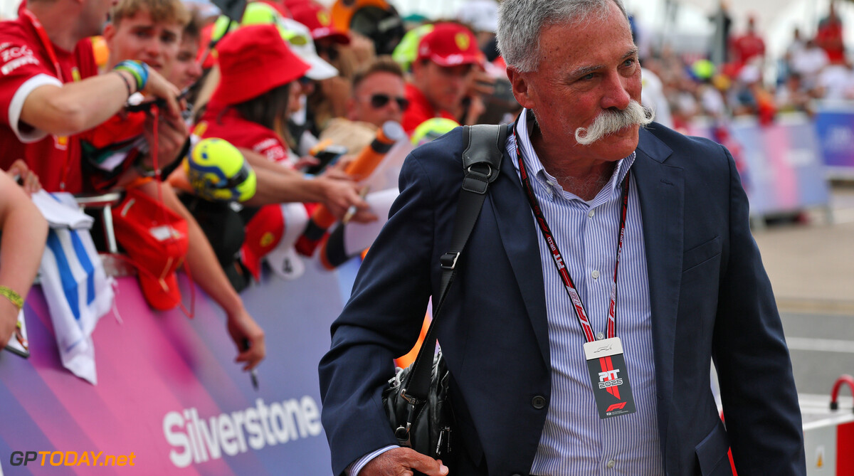Formula One World Championship
Chase Carey (USA) Liberty Media Executive Committee Board Member.

04.07.2025. Formula 1 World Championship, Rd 12, British Grand Prix, Silverstone, England, Practice Day.

- www.xpbimages.com, EMail: requests@xpbimages.com (C) Copyright: Batchelor / XPB Images
Motor Racing - Formula One World Championship - British Grand Prix - Practice Day - Silverstone, England
XPB Images
Silverstone
England

July Formel1 Formel F1 Formula 1 Formula1 GP Grand Prix one Circuit Silverstone England Britain British United Kingdom UK Friday 04 4 07 7 2025 Portrait