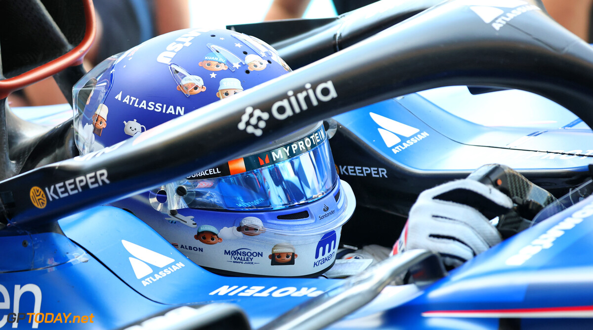 Formula One World Championship
Alexander Albon (THA) Atlassian Williams Racing FW47.

04.07.2025. Formula 1 World Championship, Rd 12, British Grand Prix, Silverstone, England, Practice Day.

- www.xpbimages.com, EMail: requests@xpbimages.com (C) Copyright: Batchelor / XPB Images
Motor Racing - Formula One World Championship - British Grand Prix - Practice Day - Silverstone, England
XPB Images
Silverstone
England

July Formel1 Formel F1 Formula 1 Formula1 GP Grand Prix one Circuit Silverstone England Britain British United Kingdom UK Friday 04 4 07 7 2025 Portrait Alex Alexander