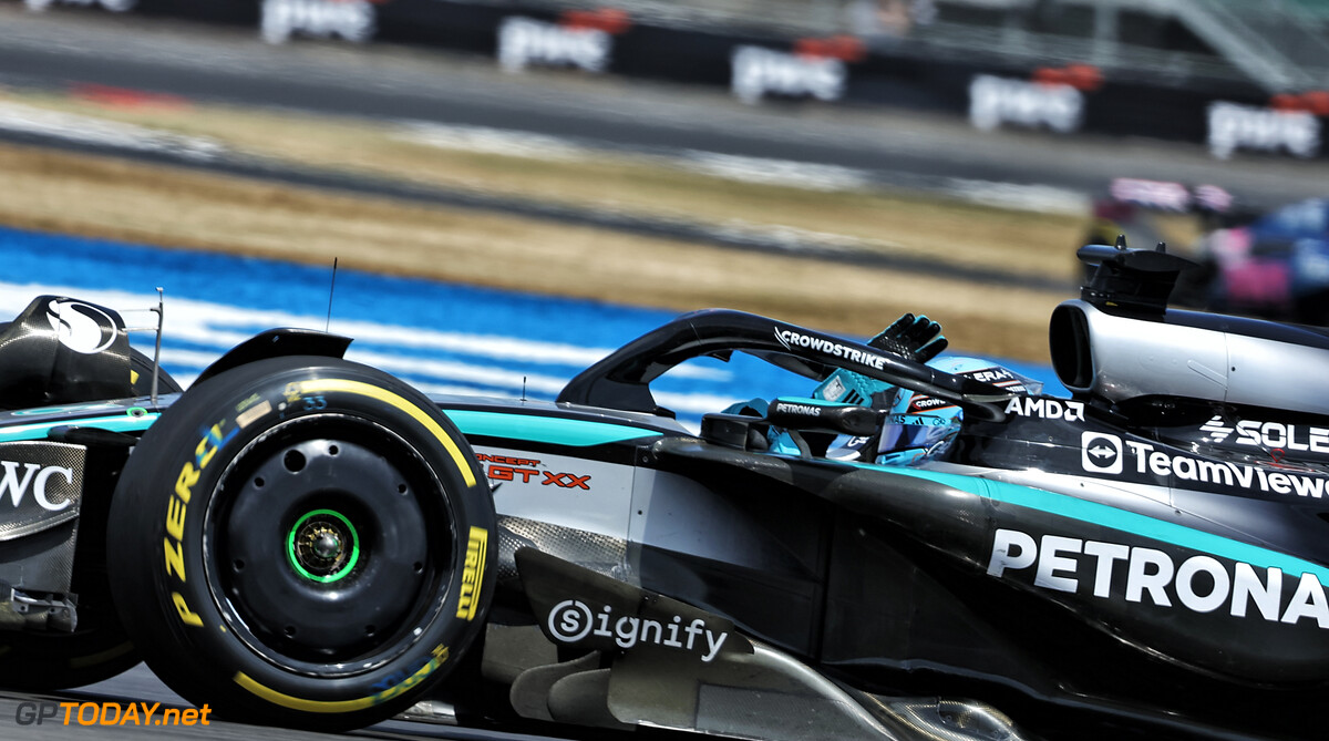 Formula One World Championship
George Russell (GBR) Mercedes AMG F1 W16.

04.07.2025. Formula 1 World Championship, Rd 12, British Grand Prix, Silverstone, England, Practice Day.

- www.xpbimages.com, EMail: requests@xpbimages.com (C) Copyright: Bearne / XPB Images
Motor Racing - Formula One World Championship - British Grand Prix - Practice Day - Silverstone, England
XPB Images
Silverstone
England

July Formel1 Formel F1 Formula 1 Formula1 GP Grand Prix one Circuit Silverstone England Britain British United Kingdom UK Friday 04 4 07 7 2025 Action Track