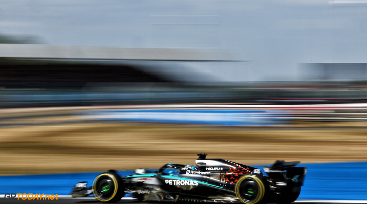 Formula One World Championship
George Russell (GBR) Mercedes AMG F1 W16.

04.07.2025. Formula 1 World Championship, Rd 12, British Grand Prix, Silverstone, England, Practice Day.

- www.xpbimages.com, EMail: requests@xpbimages.com (C) Copyright: Charniaux / XPB Images
Motor Racing - Formula One World Championship - British Grand Prix - Practice Day - Silverstone, England
XPB Images
Silverstone
England

July Formel1 Formel F1 Formula 1 Formula1 GP Grand Prix one Circuit Silverstone England Britain British United Kingdom UK Friday 04 4 07 7 2025 Action Track