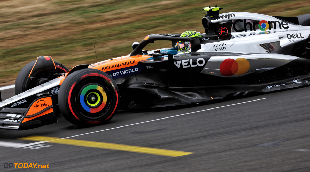 Formula One World Championship
Lando Norris (GBR) McLaren MCL39.

05.07.2025. Formula 1 World Championship, Rd 12, British Grand Prix, Silverstone, England, Qualifying Day.

- www.xpbimages.com, EMail: requests@xpbimages.com (C) Copyright: Bearne / XPB Images
Motor Racing - Formula One World Championship - British Grand Prix - Qualifying Day - Silverstone, England
XPB Images
Silverstone
England

July Formel1 Formel F1 Formula 1 Formula1 GP Grand Prix one Circuit Silverstone England Britain British United Kingdom UK Saturday 05 5 07 7 2025 Practice Action Track