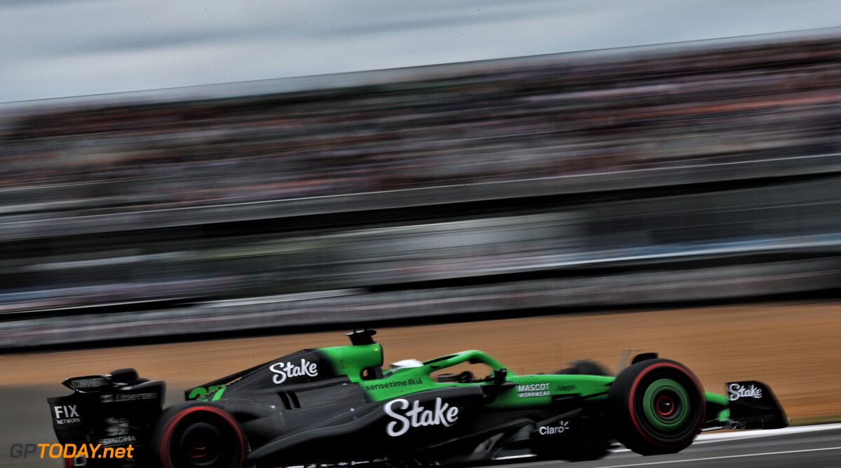 Formula One World Championship
Nico Hulkenberg (GER) Sauber C45.

05.07.2025. Formula 1 World Championship, Rd 12, British Grand Prix, Silverstone, England, Qualifying Day.

- www.xpbimages.com, EMail: requests@xpbimages.com (C) Copyright: Charniaux / XPB Images
Motor Racing - Formula One World Championship - British Grand Prix - Qualifying Day - Silverstone, England
XPB Images
Silverstone
England

July Formel1 Formel F1 Formula 1 Formula1 GP Grand Prix one Circuit Silverstone England Britain British United Kingdom UK Saturday 05 5 07 7 2025 Qualifying Action Track Hulkenberg H?lkenberg Huelkenberg Stake F1 Team Kick Sauber