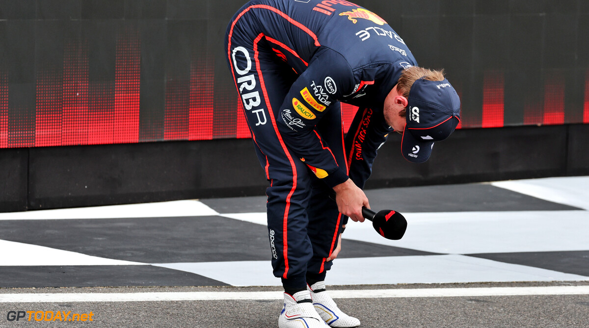 Formula One World Championship
Max Verstappen (NLD) Red Bull Racing in qualifying parc ferme.

05.07.2025. Formula 1 World Championship, Rd 12, British Grand Prix, Silverstone, England, Qualifying Day.

- www.xpbimages.com, EMail: requests@xpbimages.com (C) Copyright: Moy / XPB Images
Motor Racing - Formula One World Championship - British Grand Prix - Qualifying Day - Silverstone, England
XPB Images
Silverstone
England

July Formel1 Formel F1 Formula 1 Formula1 GP Grand Prix one Circuit Silverstone England Britain British United Kingdom UK Saturday 05 5 07 7 2025 Qualifying Portrait