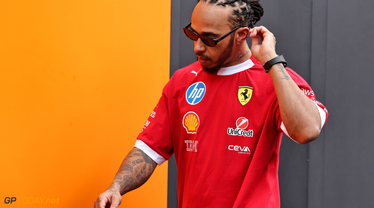 Formula One World Championship
Lewis Hamilton (GBR) Ferrari.

05.07.2025. Formula 1 World Championship, Rd 12, British Grand Prix, Silverstone, England, Qualifying Day.

- www.xpbimages.com, EMail: requests@xpbimages.com (C) Copyright: Moy / XPB Images
Motor Racing - Formula One World Championship - British Grand Prix - Qualifying Day - Silverstone, England
XPB Images
Silverstone
England

July Formel1 Formel F1 Formula 1 Formula1 GP Grand Prix one Circuit Silverstone England Britain British United Kingdom UK Saturday 05 5 07 7 2025 Qualifying Portrait