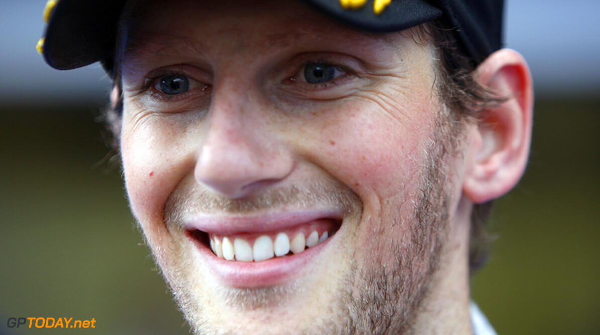 Romain Grosjean in actie op vrijdag in Brazilië en Abu Dhabi