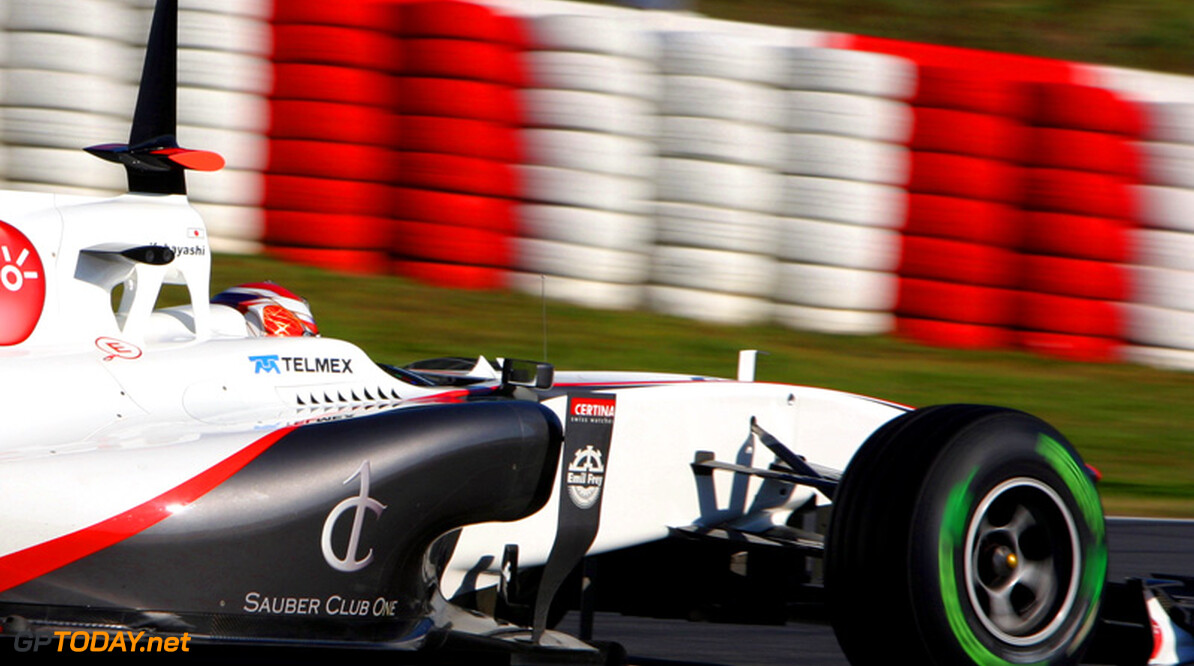 Sauber test in Barcelona met aerodynamica-pakket voor Melbourne