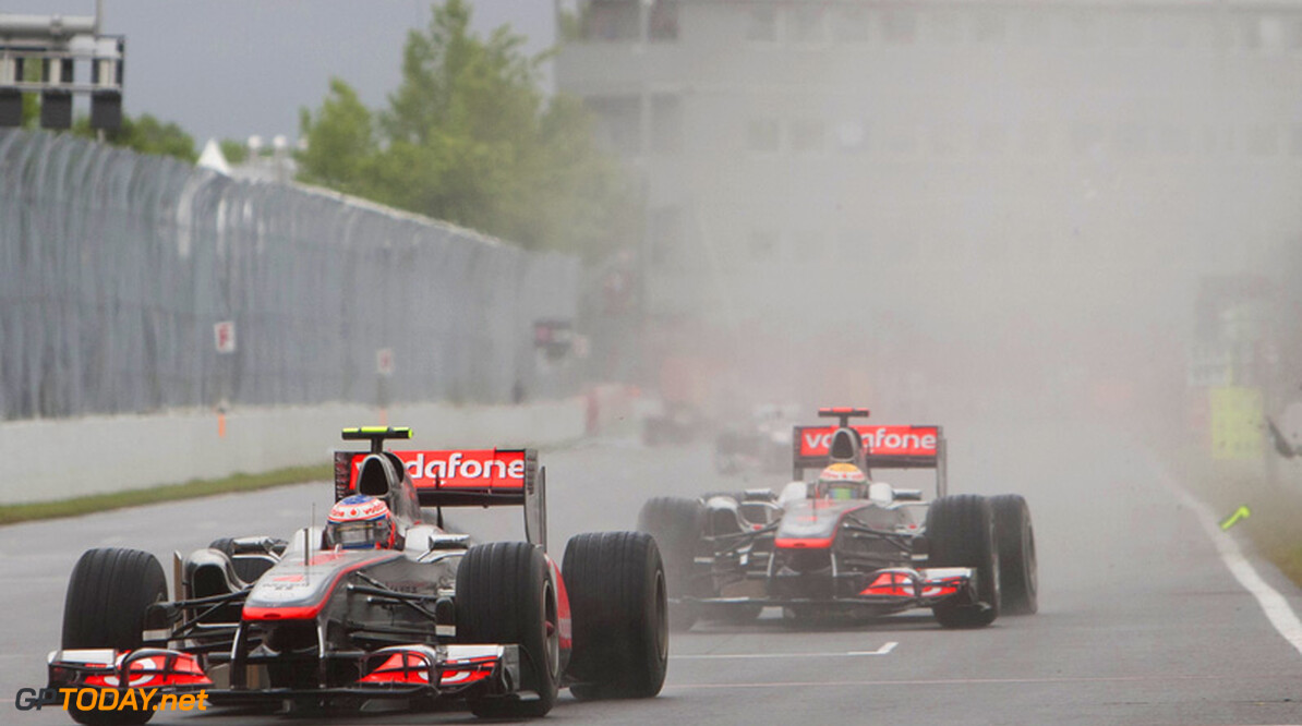 Jenson Button hoopt op regen voor race in Silverstone
