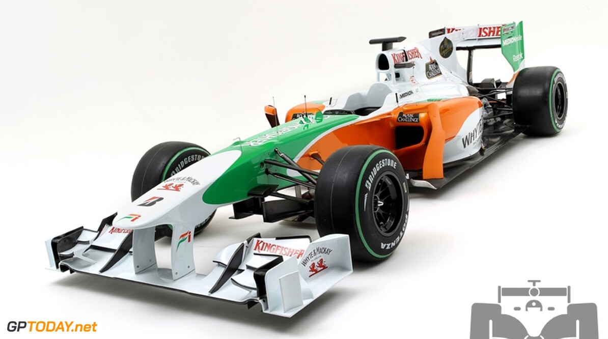 Force India onthult nieuwe bolide, de VJM03