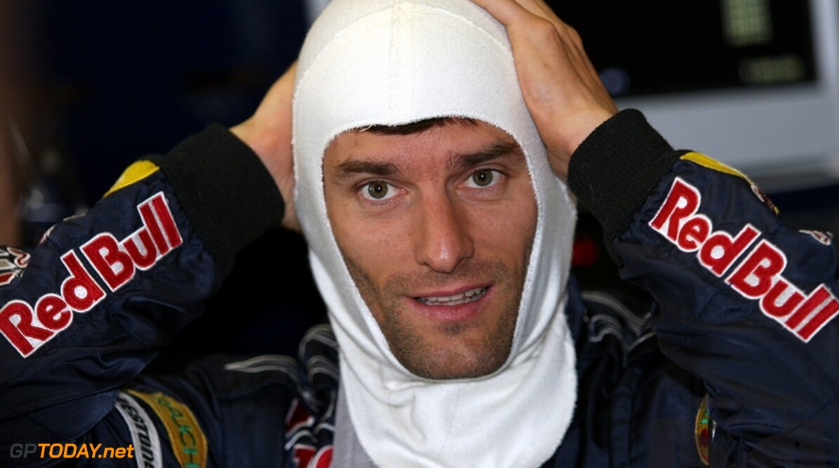 Mark Webber over drie weken terug in de Red Bull Racing