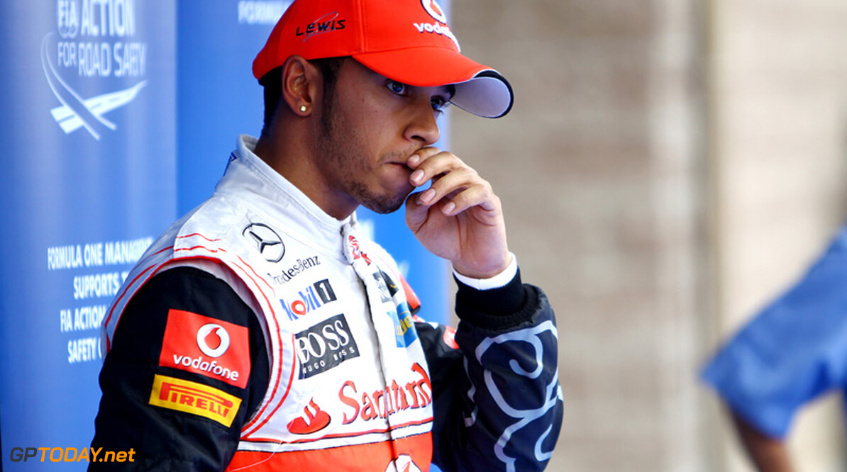 Lewis Hamilton niet geheel tevreden met vierde startpositie