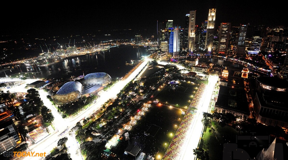 Last-minute aanpassingen circuit Singapore