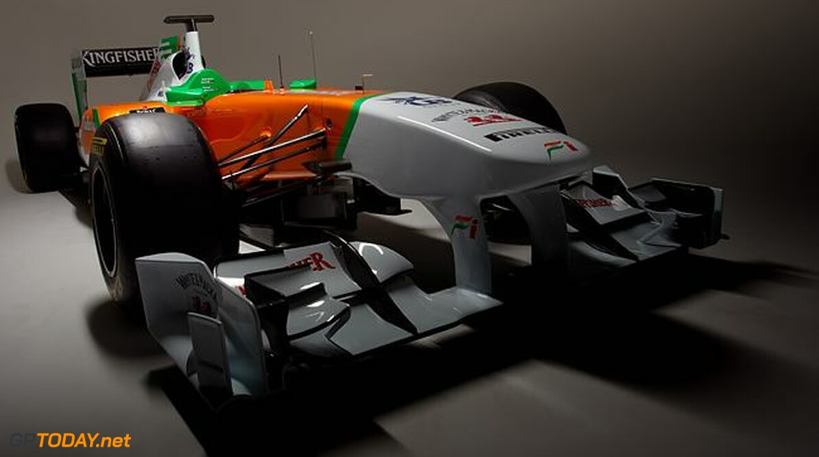 <b>Foto's:</b> Force India onthult bolide voor 2011, de VJM04