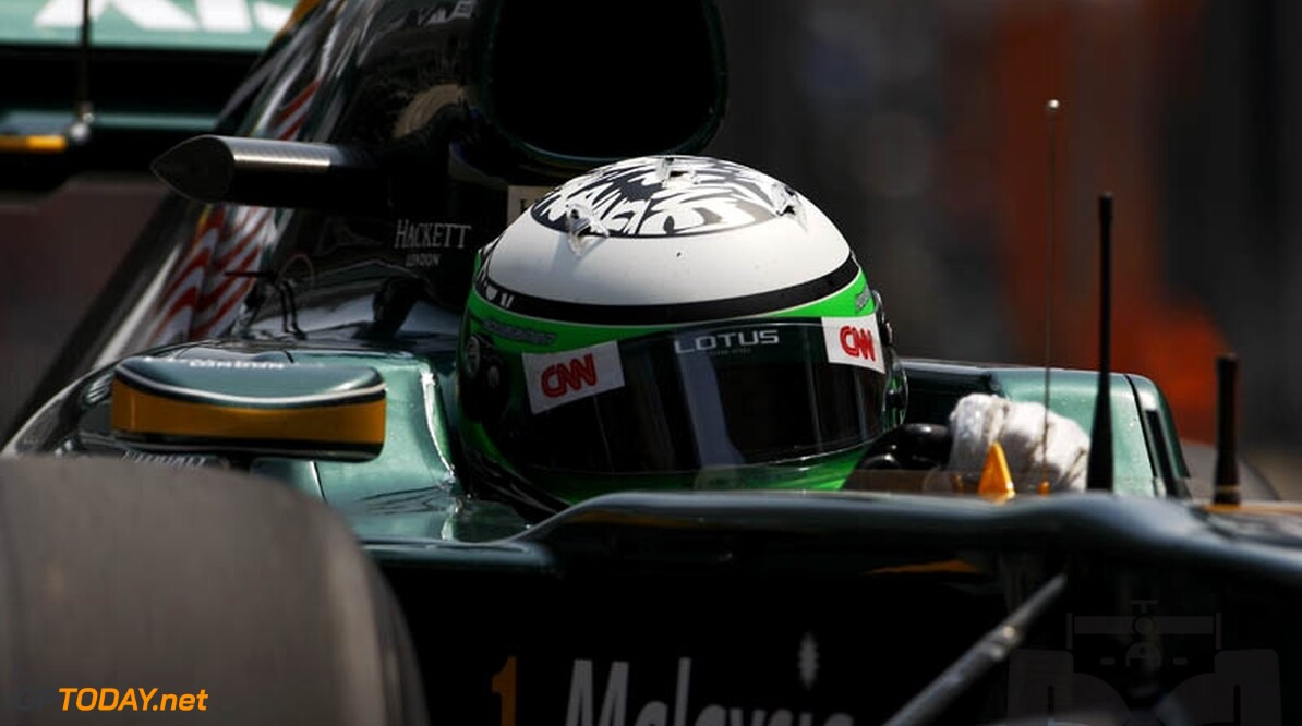 Heikki Kovalainen rijdt sterke race voor Lotus in China
