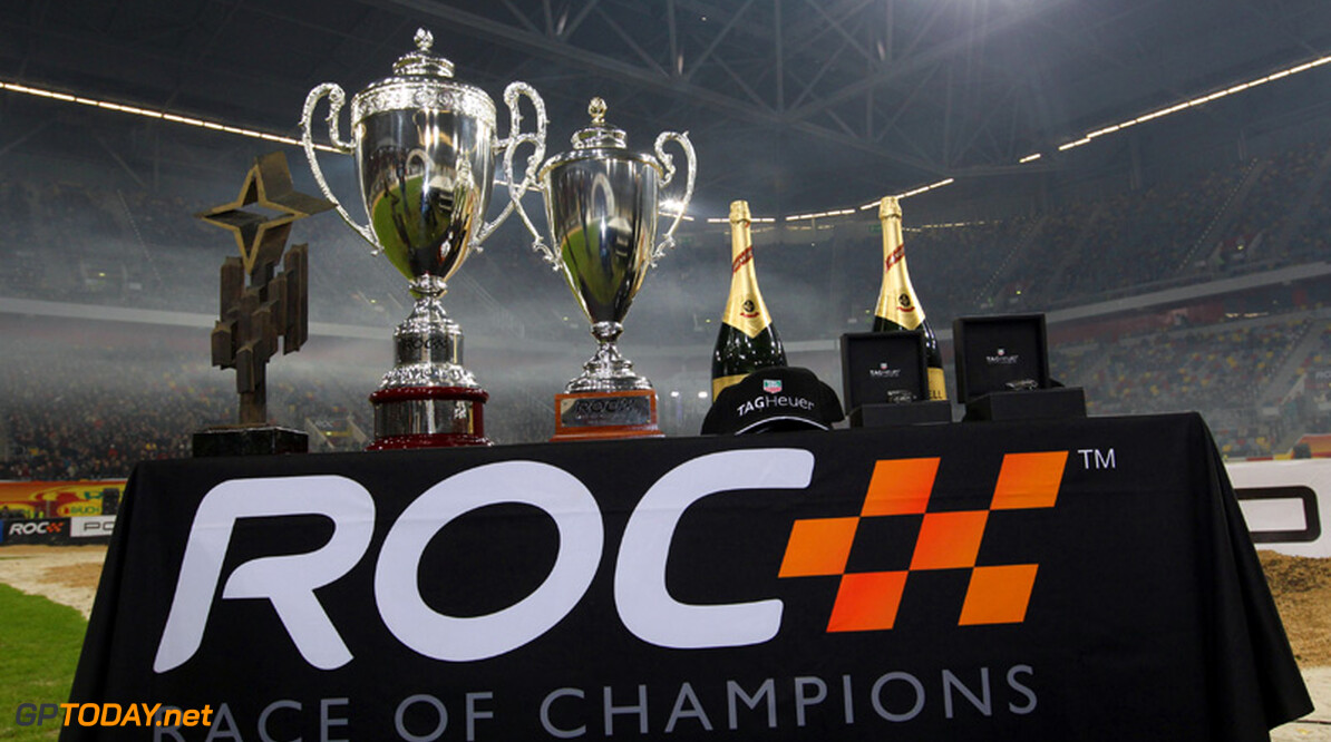 Race of Champions strikt wereldkampioen rallycross Solberg