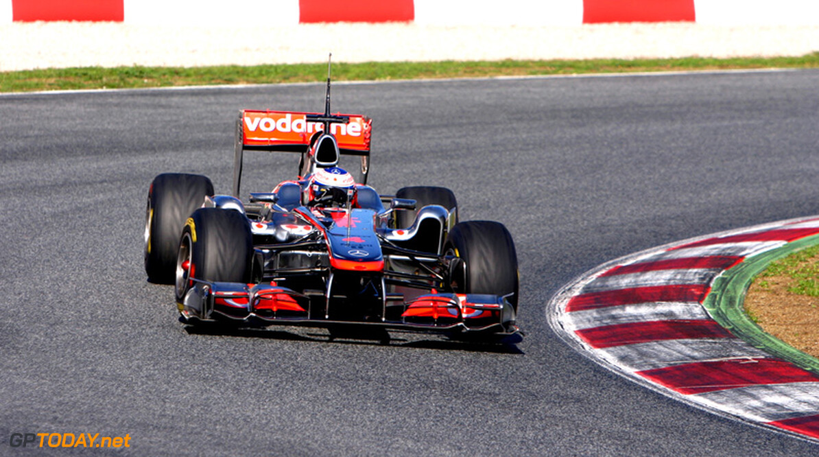 Button: "McLaren kijkt in begin misschien tegen achterstand aan"