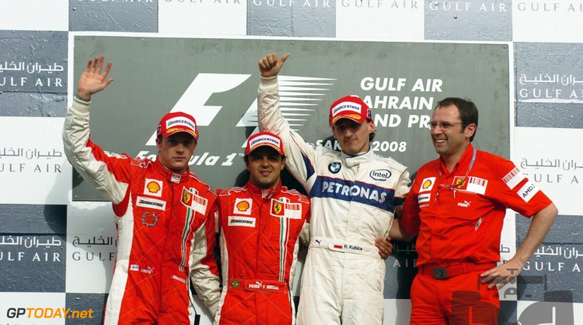 Massa neemt ultieme revanche in Bahrein met Ferrari dubbelslag
