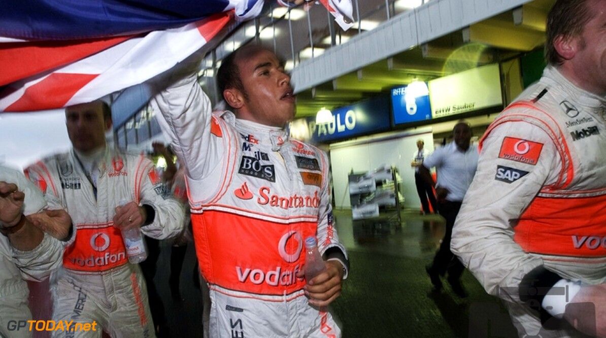 The day Lewis Hamilton won his first title