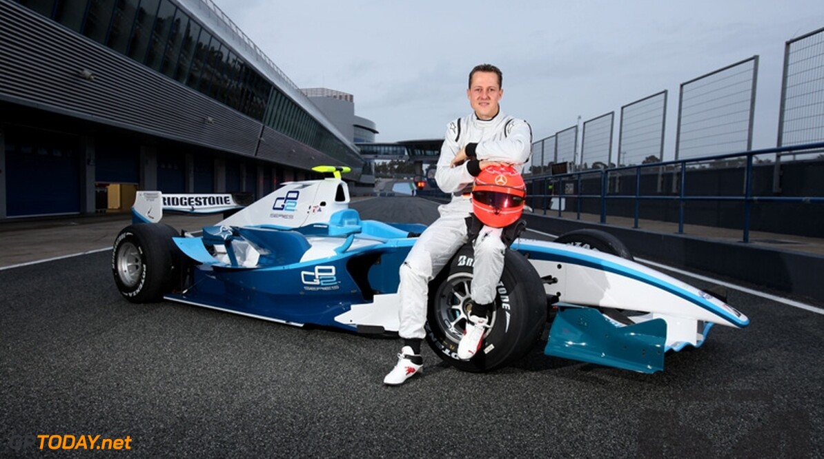 Michael Schumacher verheugt zich op testseizoen