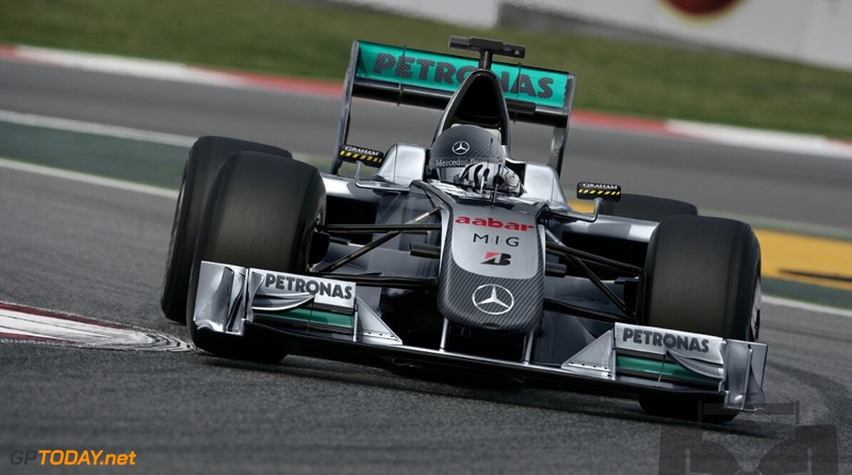 Mercedes GP toont livery op 25 januari, testdebuut op 1 februari
