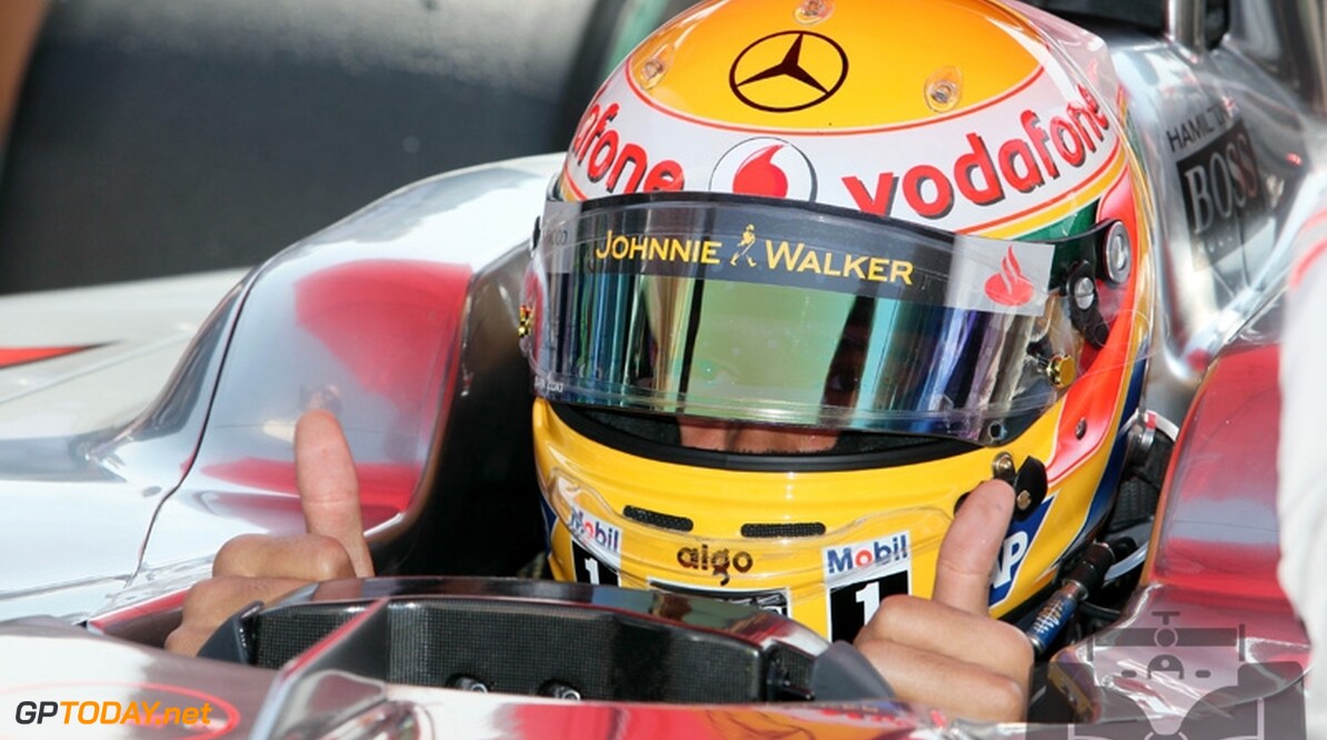 VT3: Hamilton leidt Vettel en Rosberg